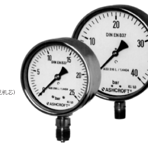 普通型全不锈钢压力表T5500型和T6500型